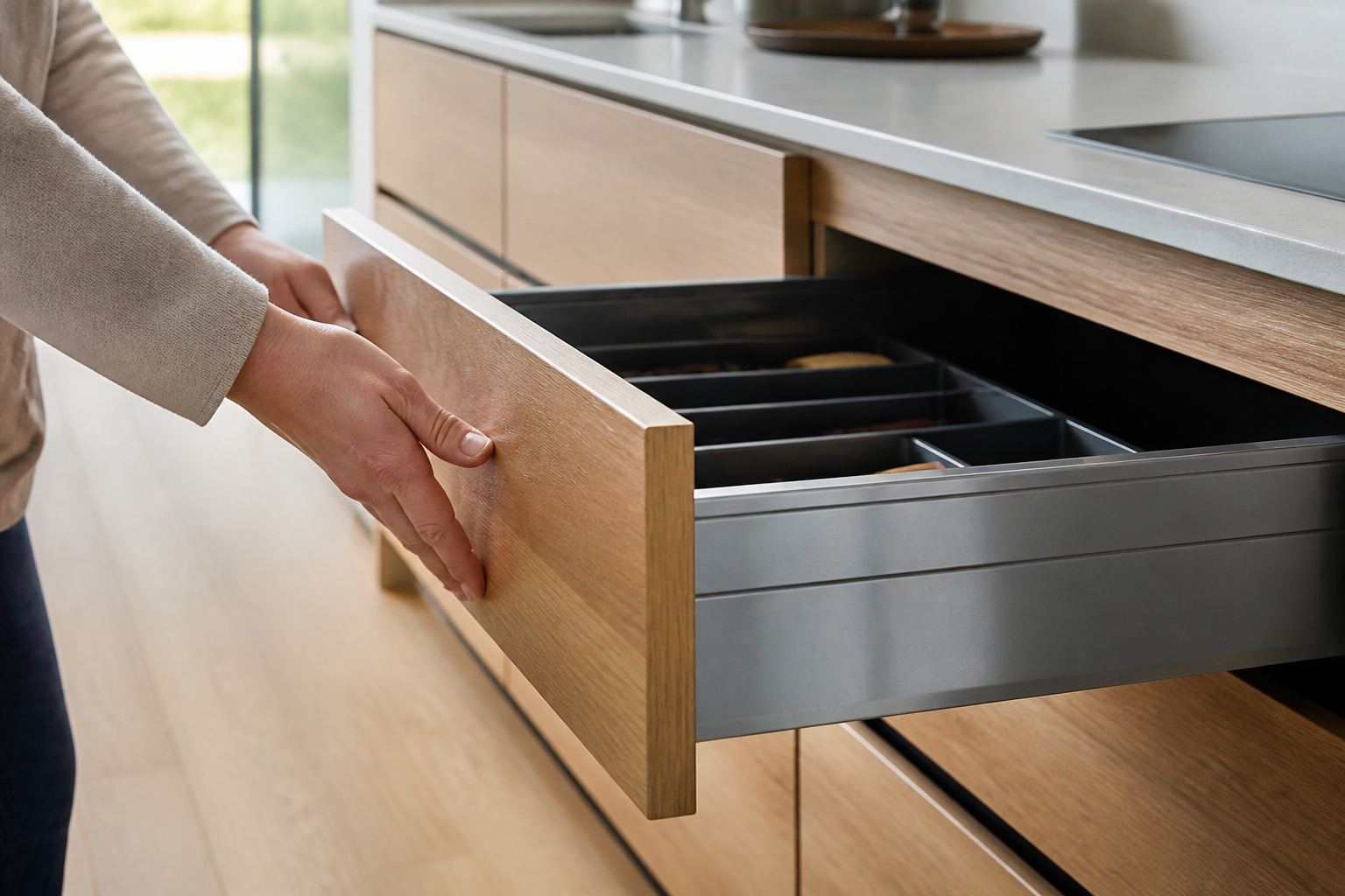 фурнитура Blum и Hettich для мебели: пример решения 3